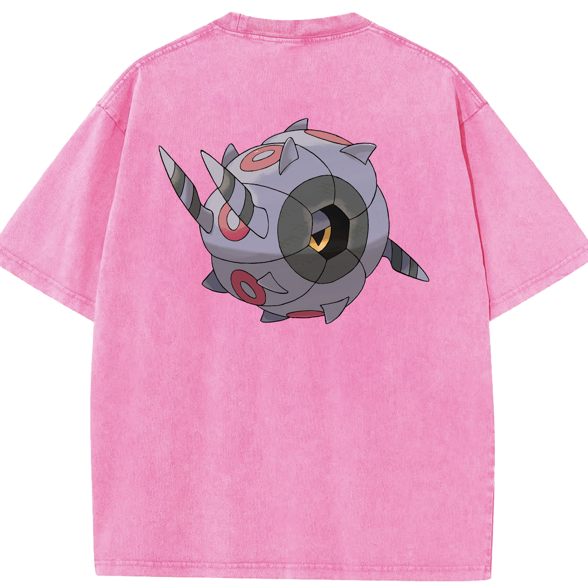（画像用） ポケットモンスター Pokémon 綿100% ヴィンテージ風 半袖Tシャツ（背面プリント）